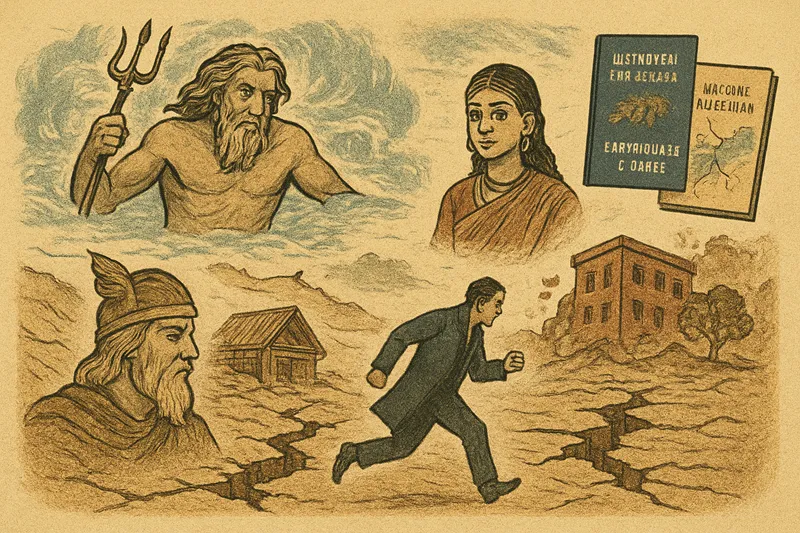 illustration on earthquake